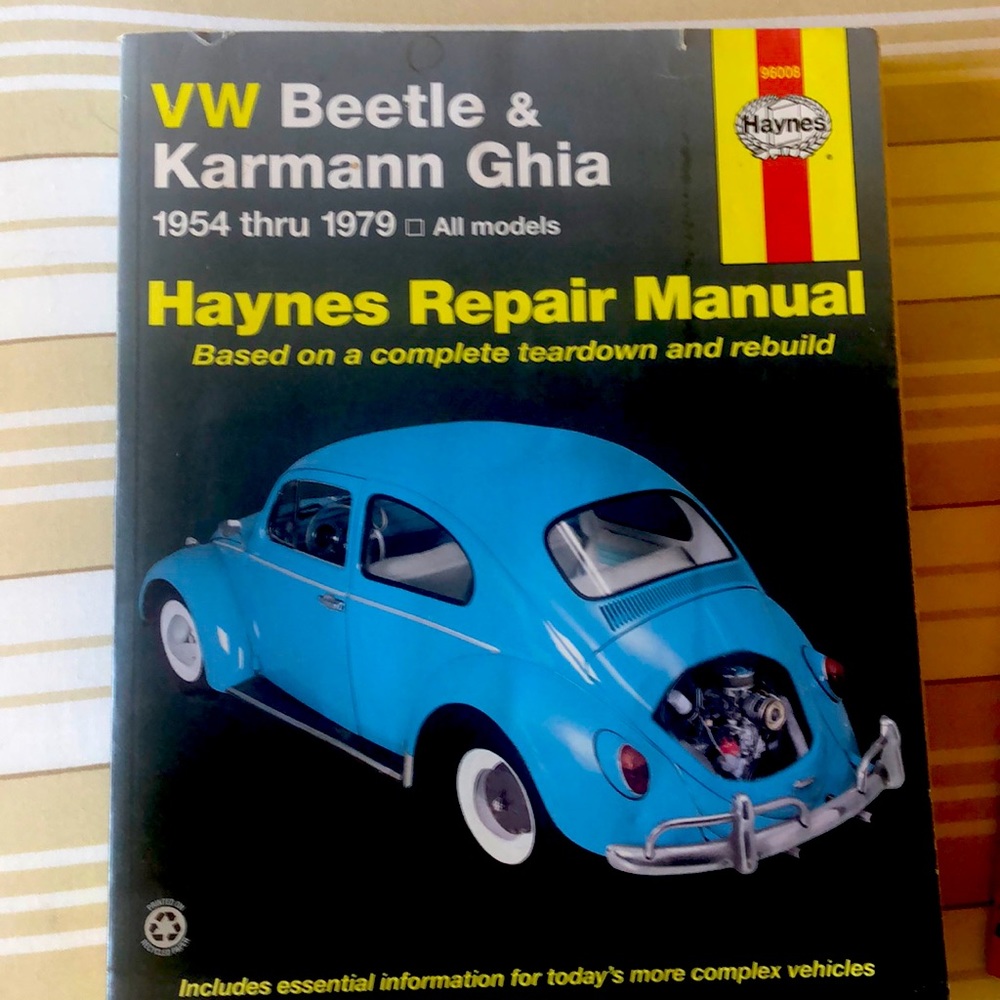 VW Beetle &Karman Ghia Repair Manual